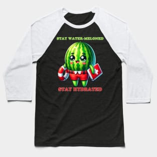 Lifeguard Melon - Hydration Hero Baseball T-Shirt